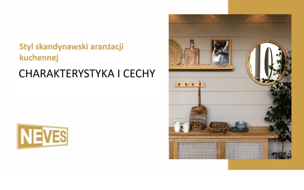 styl skandynawski aranżacji kuchennej