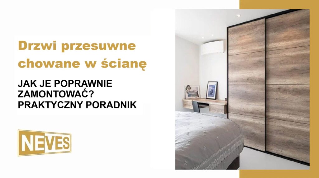 jak zamontować drzwi przesuwne chowane w ścianę