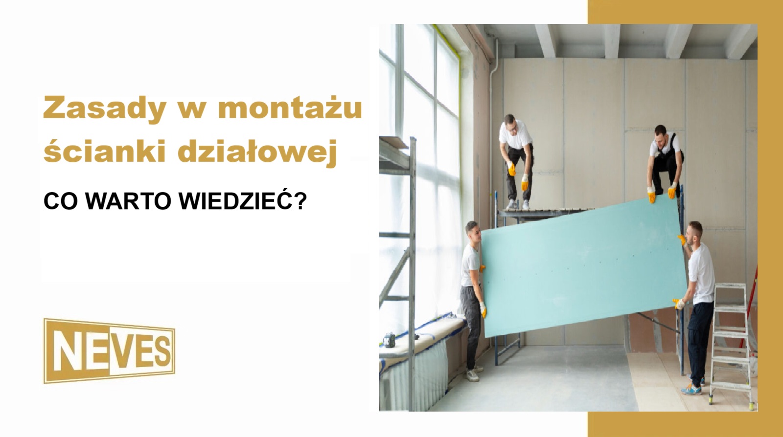 zasady w montażu ścianki działowej co warto wiedzieć